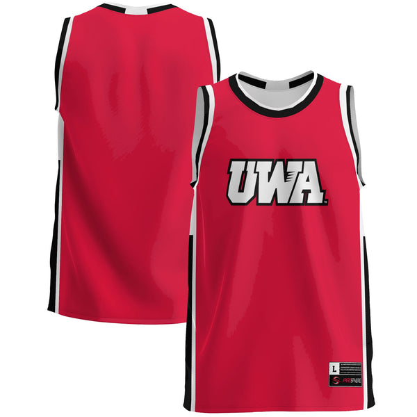 West Alabama Tigers Lightweight Basketball Jersey - Red