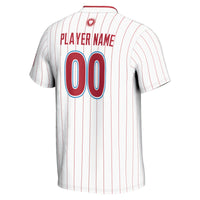 Loyola Marymount Lions Softball Jersey, White Lightweight Sportswear Jersey Shirt, Lightweight Breathable Athletic Jersey, Casual Gift for Men