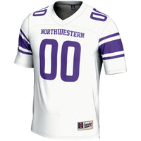 Northwestern Wildcats Football Jersey, White Sportswear Jersey Shirt, Lightweight Breathable Athletic Jersey, Casual Gift for Men