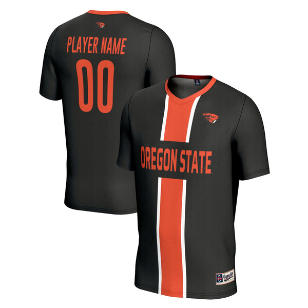 Oregon State Beavers Pick-A-Player NIL Lightweight Soccer Jersey - Black