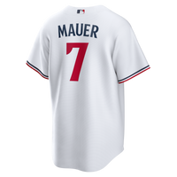 Joe Mauer Minnesota Twins Baseball Jersey, White Replica Sportswear Jersey Shirt, Lightweight Breathable Athletic Jersey, Casual Gift for Men