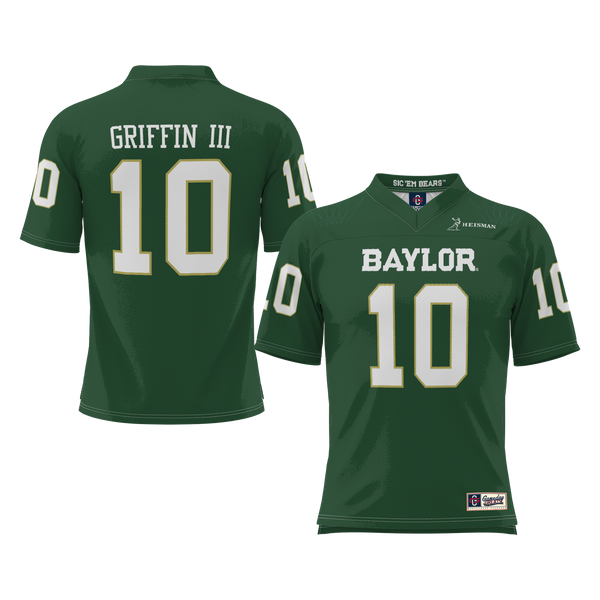 Robert Griffin III Baylor Bears Heisman Football Jersey - Green