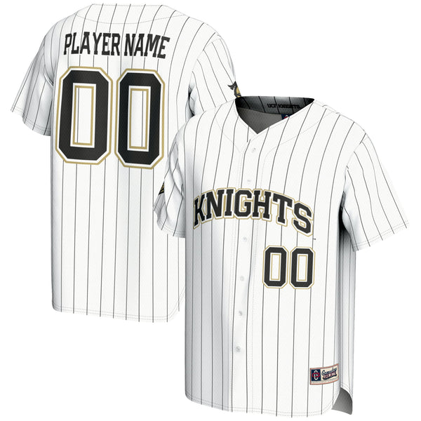 UCF Knights NIL Pick-A-Player Lightweight Baseball Jersey - White