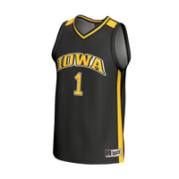 Iowa Hawkeyes Basketball Jersey, Black Fashion Sportswear Jersey Shirt, Sleeveless Athletic Tank Jersey, Casual Gift for Men, Style 204077972