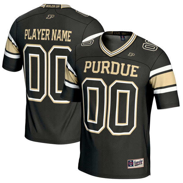 Purdue Boilermakers NIL Pick-A-Player Football Jersey - Black