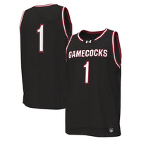 South Carolina Gamecocks Basketball Jersey, Black Sportswear Jersey Shirt, Sleeveless Athletic Tank Jersey, Casual Gift for Men, Style 200085362