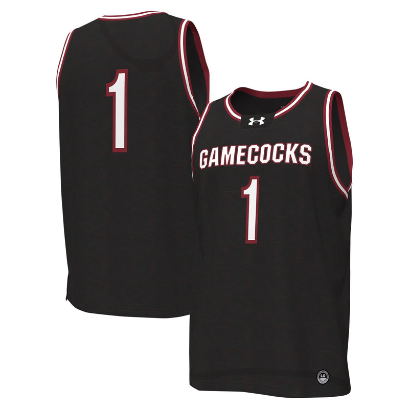 South Carolina Gamecocks Basketball Jersey, Black Sportswear Jersey Shirt, Sleeveless Athletic Tank Jersey, Casual Gift for Men, Style 200085362