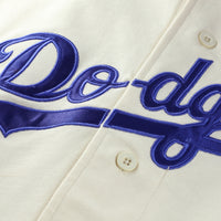 Los Angeles Dodgers Baseball Jersey, Cream Royal Fashion Sportswear Jersey Shirt, Lightweight Breathable Athletic Jersey, Casual Gift for Men