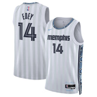 Zach Edey Memphis Grizzlies Basketball Jersey, Gray Swingman Sportswear Jersey Shirt, Sleeveless Athletic Tank Jersey, Casual Gift for Men