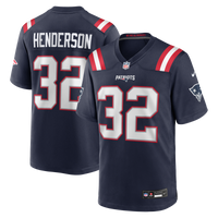 TreVeyon Henderson New England Football Jersey, Sportswear Jersey Shirt, Lightweight Athletic Jersey, Casual Gift for Men, Style 203103005