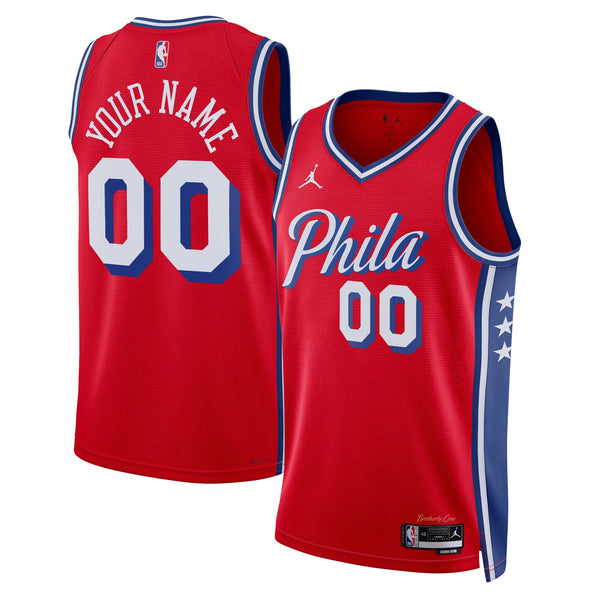 Philadelphia 76ers Statement Swingman Jersey - Custom