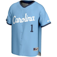 North Carolina Tar Heels Baseball Jersey, Sportswear Jersey Shirt, Lightweight Breathable Athletic Jersey, Casual Gift for Men, Style 201214746