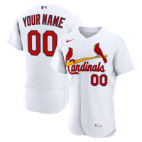 St. Louis Cardinals Baseball Jersey, White Authentic Home Sportswear Jersey Shirt, Lightweight Breathable Athletic Jersey, Casual Gift for Men