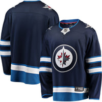 Winnipeg Jets Hockey Jersey, Blue Breakaway Home Sportswear Jersey Shirt, Long Sleeve Hockey Sweater Jersey, Casual Gift for Men, Style 2793250