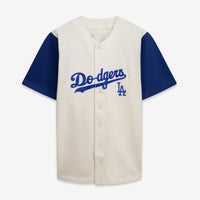 Los Angeles Dodgers Baseball Jersey, Cream Royal Fashion Sportswear Jersey Shirt, Lightweight Breathable Athletic Jersey, Casual Gift for Men