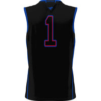 SMU Mustangs Basketball Jersey, Black Lightweight Sportswear Jersey Shirt, Sleeveless Athletic Tank Jersey, Casual Gift for Men