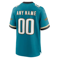Jacksonville Jaguars Football Jersey, Teal Game Throwback Sportswear Jersey Shirt, Lightweight Breathable Athletic Jersey, Casual Gift for Men