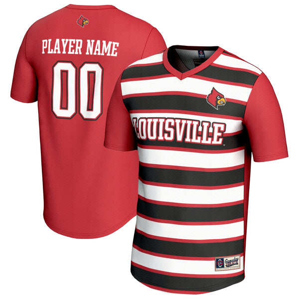 Louisville Cardinals Soccer NIL Pick-A-Player Fashion Jersey - Red