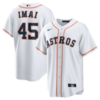 Tatsuya Imai Houston Astros Baseball Jersey, White Replica Sportswear Jersey Shirt, Lightweight Breathable Athletic Jersey, Casual Gift for Men