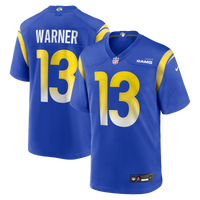 Kurt Warner Los Angeles Rams Football Jersey, Royal Game Sportswear Jersey Shirt, Lightweight Breathable Athletic Jersey, Casual Gift for Men