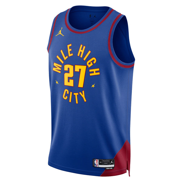 Denver Nuggets Statement Edition Swingman Jersey - Blue - Jamal Murray