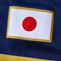 Japan Baseball Jersey, Navy Classic Sportswear Jersey Shirt, Lightweight Breathable Athletic Jersey, Casual Gift for Men