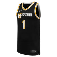 Missouri Tigers Basketball Jersey, Black Replica Sportswear Jersey Shirt, Sleeveless Athletic Tank Jersey, Casual Gift for Men