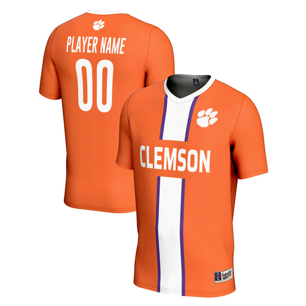 Clemson Tigers Pick-A-Player NIL Lightweight Soccer Jersey - Orange