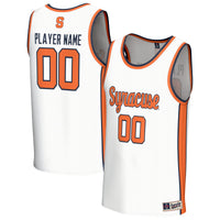 Syracuse Orange Basketball Jersey, White Lightweight Sportswear Jersey Shirt, Sleeveless Athletic Tank Jersey, Casual Gift for Men