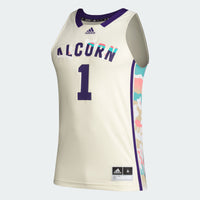 Alcorn State Braves Basketball Jersey, Khaki Sportswear Jersey Shirt, Sleeveless Athletic Tank Jersey, Casual Gift for Men