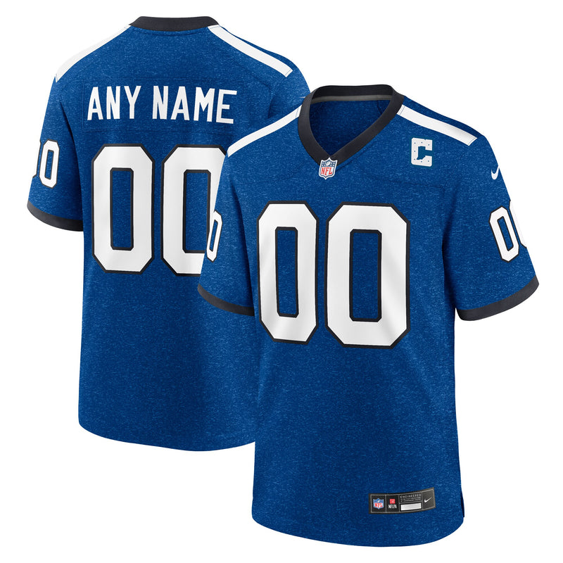 Indianapolis Colts Football Jersey, Blue Game Alternate Sportswear Jersey Shirt, Lightweight Breathable Athletic Jersey, Casual Gift for Men