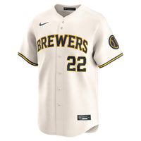 Christian Yelich Milwaukee Brewers Baseball Jersey, Sportswear Jersey Shirt, Lightweight Athletic Jersey, Casual Gift for Men, Style 200251770