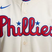 Philadelphia Phillies Baseball Jersey, Cream Replica Sportswear Jersey Shirt, Lightweight Breathable Athletic Jersey, Casual Gift for Men