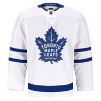 Toronto Maple Leafs Hockey Jersey, White Authentic Away Sportswear Jersey Shirt, Long Sleeve Hockey Sweater Jersey, Casual Gift for Men