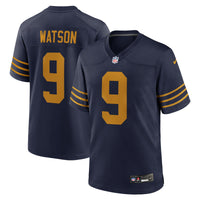 Christian Watson Green Bay Packers Football Jersey, Navy Sportswear Jersey Shirt, Lightweight Breathable Athletic Jersey, Casual Gift for Men