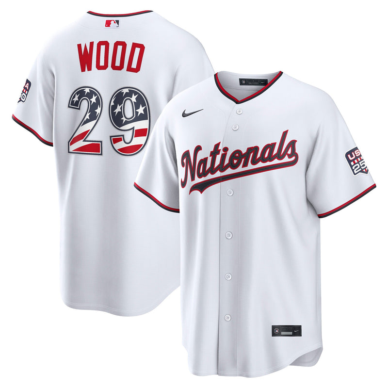 James Wood Washington Nationals Baseball Jersey, Sportswear Jersey Shirt, Lightweight Athletic Jersey, Casual Gift for Men, Style 2001989427
