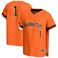 Oklahoma State Cowboys Baseball Jersey, Sportswear Jersey Shirt, Lightweight Breathable Athletic Jersey, Casual Gift for Men, Style 202415300