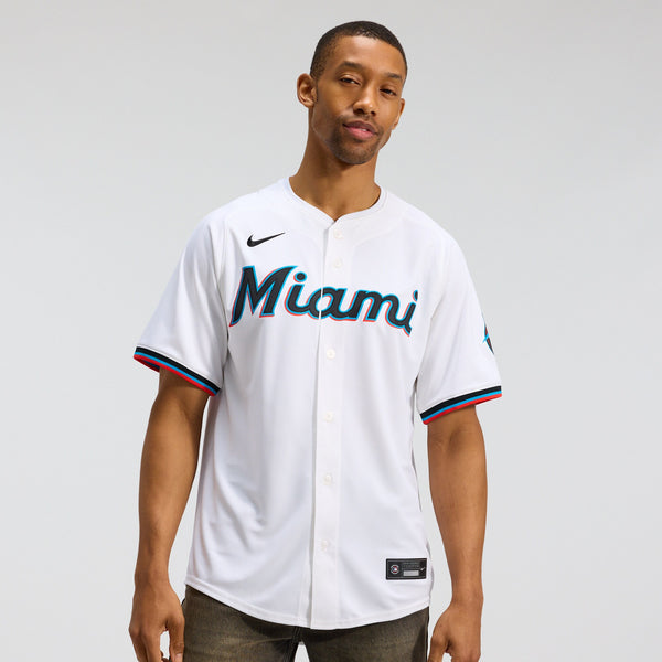 Miami Marlins White Home Limited Jersey