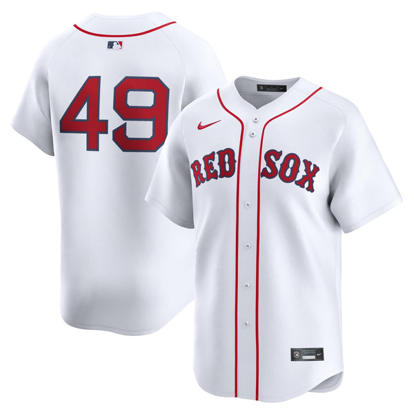Boston Red Sox Tim Wakefield White Home Limited Player Jersey