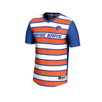Boise State Broncos Soccer Jersey, Royal Fashion Sportswear Jersey Shirt, Lightweight Breathable Athletic Jersey, Casual Gift for Men