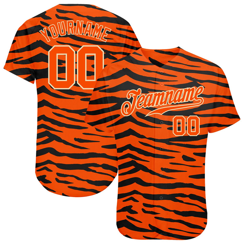 Custom Baseball Jersey, Orange Sportswear Jersey Shirt, Athletic Button Down Moisture Wicking Jersey, Casual Gift for Men, Style Orange0182