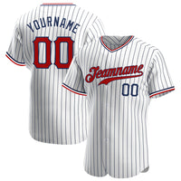 Custom Baseball Jersey, White Navy Sportswear Jersey Shirt, Athletic Button Down Moisture Wicking Jersey, Casual Gift for Men, Style White0407