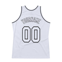 Custom Basketball Jersey, White Black Sportswear Jersey Shirt, Athletic Mesh Moisture Wicking Jersey, Casual Gift for Men, Style White0499
